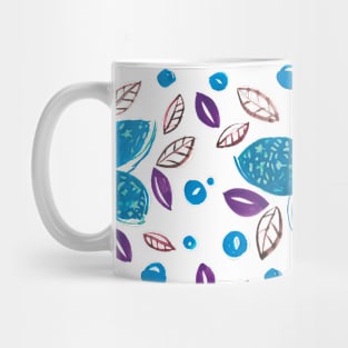 Pretty blue flower Mug